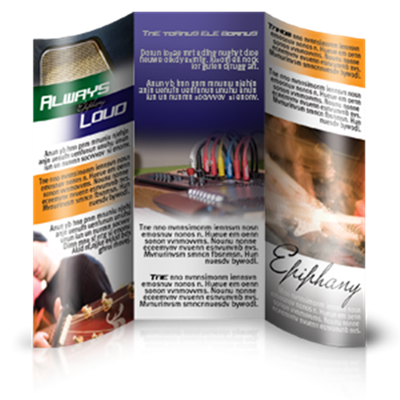 Brochures 11" x 17" Brochures 11" x 17"