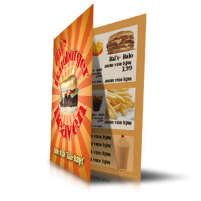 Menus - Take Out 8.5" x 11"